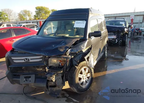 2007 Honda Element Ex from USA, damaged, VIN 5J6YH28707L005131